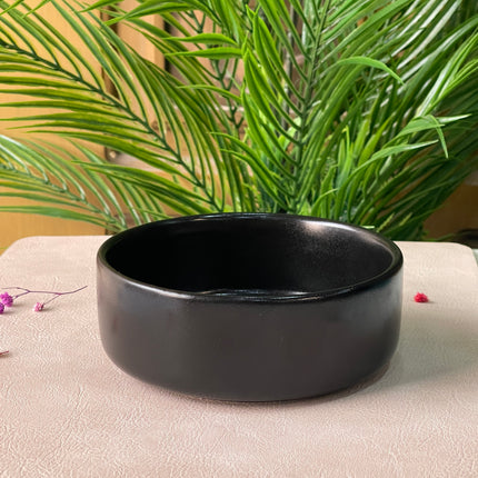 6 inch Classic Bowl ( Textured Black Matte ) ( 540 ml )