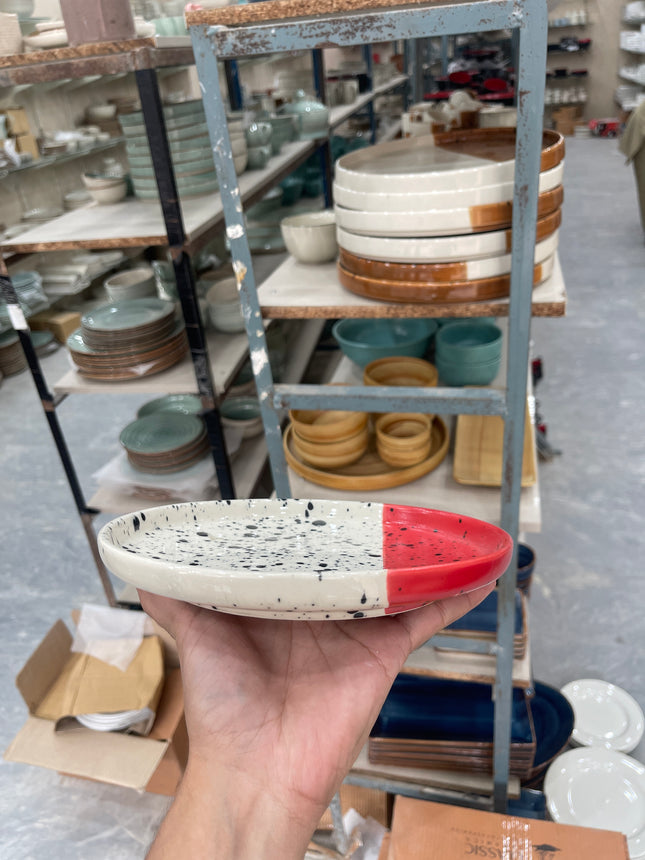 Leftover 8 inch Lite Classic Plate ( Red Eclipse )