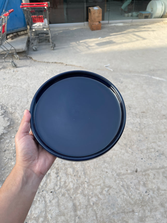 Leftover 8 inch Classic Plate ( Glossy Cobalt Blue )