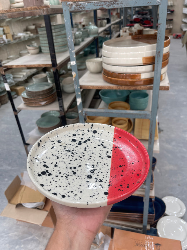 Leftover 8 inch Lite Classic Plate ( Red Eclipse )