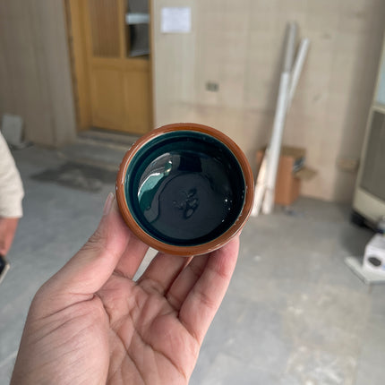 Leftover Round Sauce Ramekin Small ( Peacock Green Colorline )