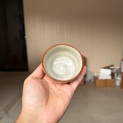 Leftover Round Sauce Ramekin Large 4cm Height x 8cm Width ( Ash) ( Set of 3 )
