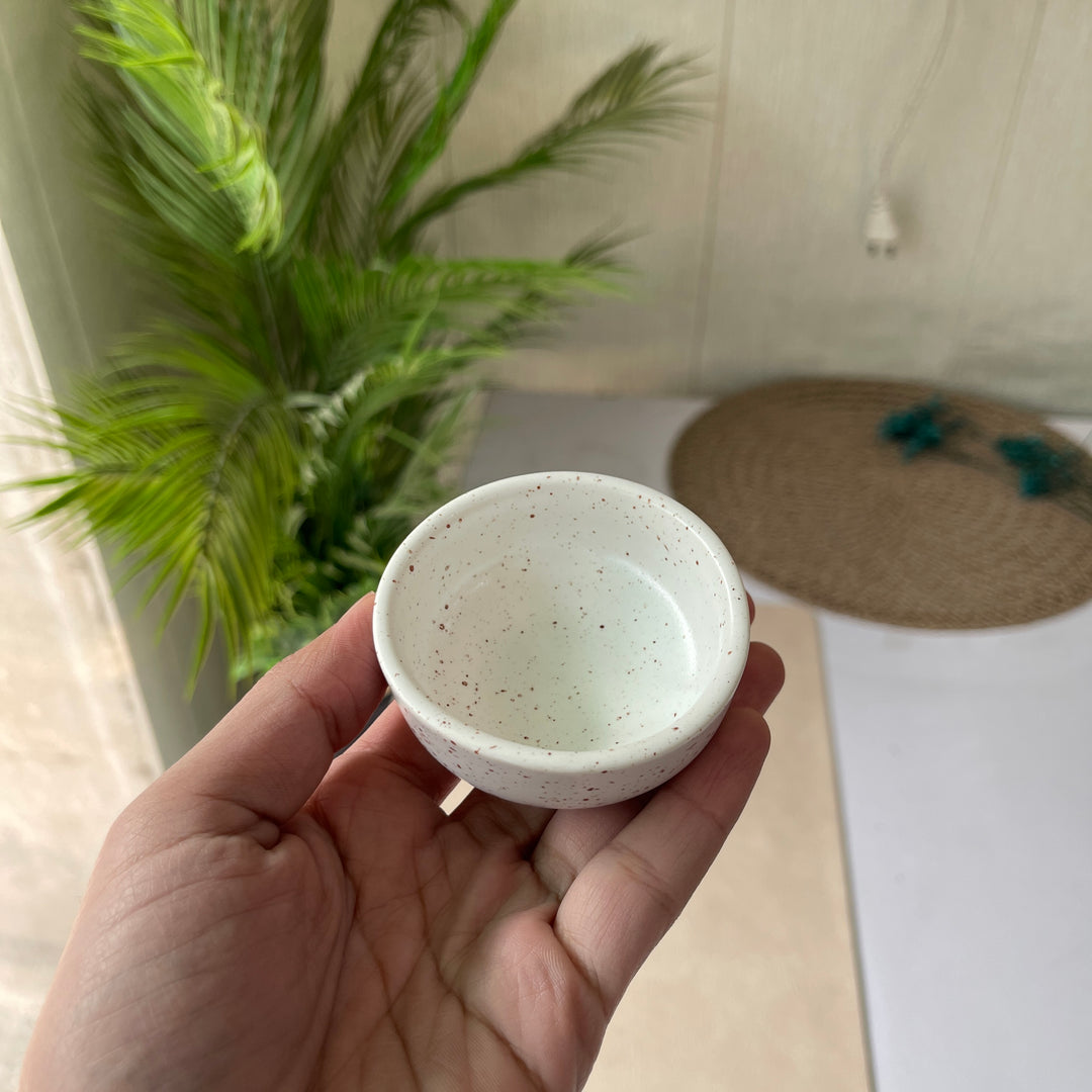 Leftover Round Sauce Ramekin Small ( Snow Cocoa )