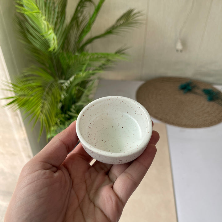 Leftover Round Sauce Ramekin Small ( Snow Cocoa )