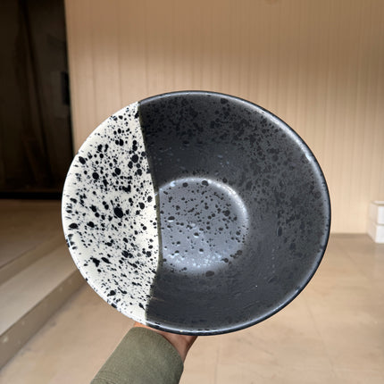 Leftover 9 inch V Shaped Bowl ( Eclipse )
