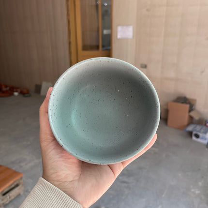 Leftover 4.5 inch Single Serving Bowl ( Grey Matte with Black Specks )