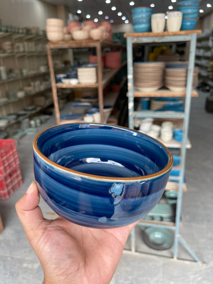 Leftover 6 inch Noodle Bowl ( Indigo )