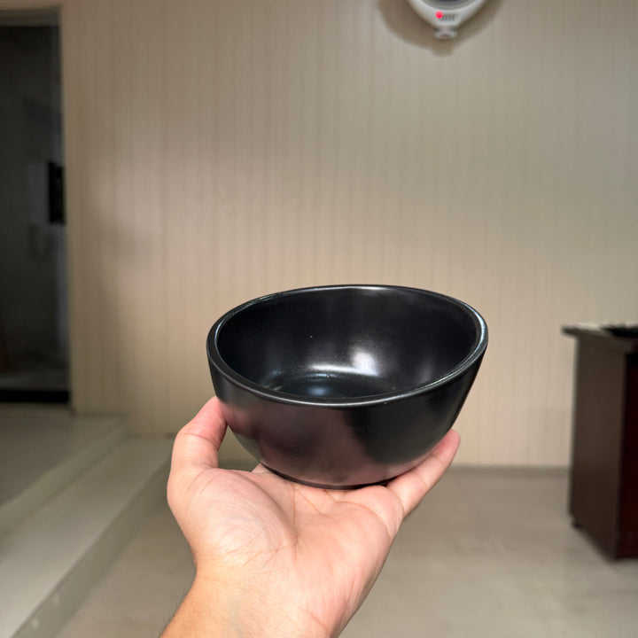 Leftover 5.5 inch Curved Cut Bowl ( Noir )