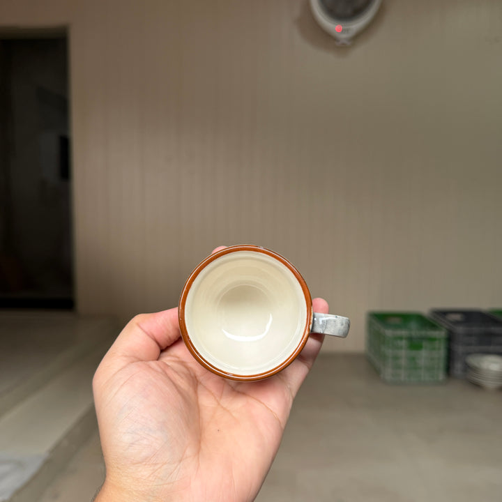 Leftover Espresso Cup ( Ash ) ( 120 ml ) ( Set of 6 )