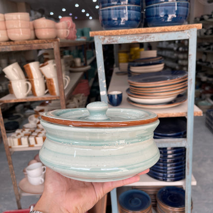 Leftover 8 inch Handi ( Teal Colorline )
