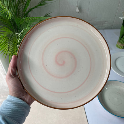 Leftover 10 inch Lite Classic Plate ( Pink Colorline )