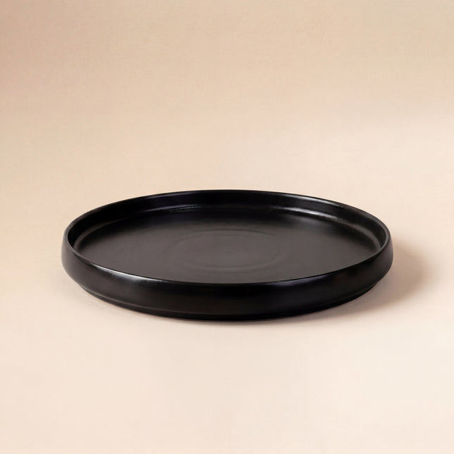 10 inch Classic Plate ( Textured Black Matte )
