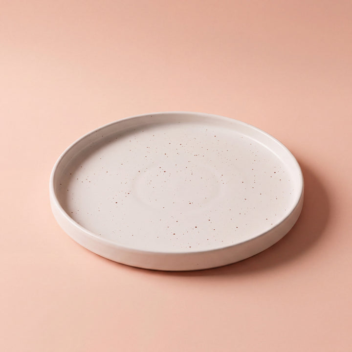10 inch Classic Plate ( Snow Cocoa )