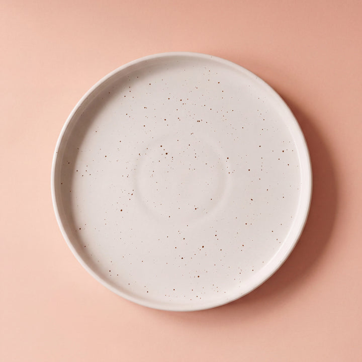 10 inch Classic Plate ( Snow Cocoa )