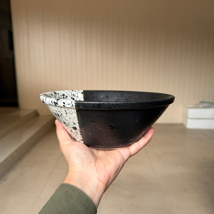 Leftover 9 inch V Shaped Bowl ( Eclipse )