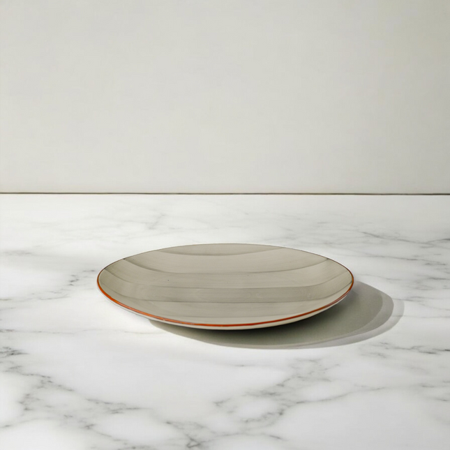 11" Rimless Rice Dish ( Grey Colorline )
