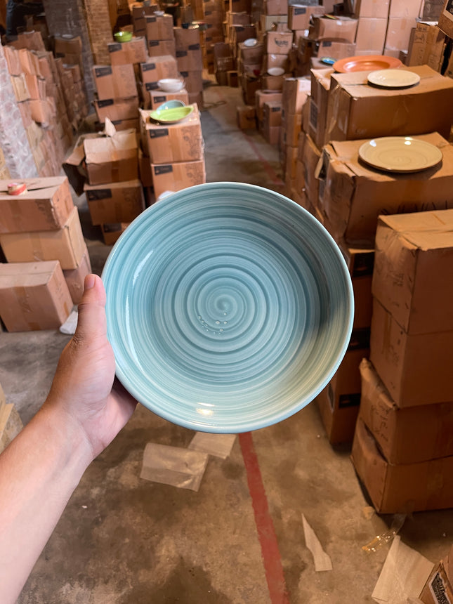 Leftover 8.5" Entree Bowl ( Teal Colorline )