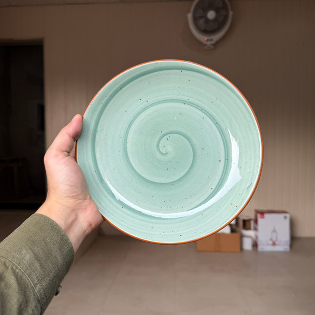 Leftover 8.5 inch Rimless Plate ( Breeze ]