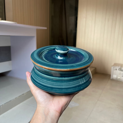 Leftover 6.5 inch Handi ( Peacock green colorline )