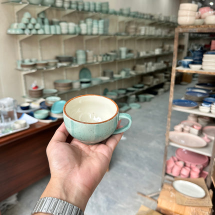 Leftover SS Cup ( Teal Colorline )