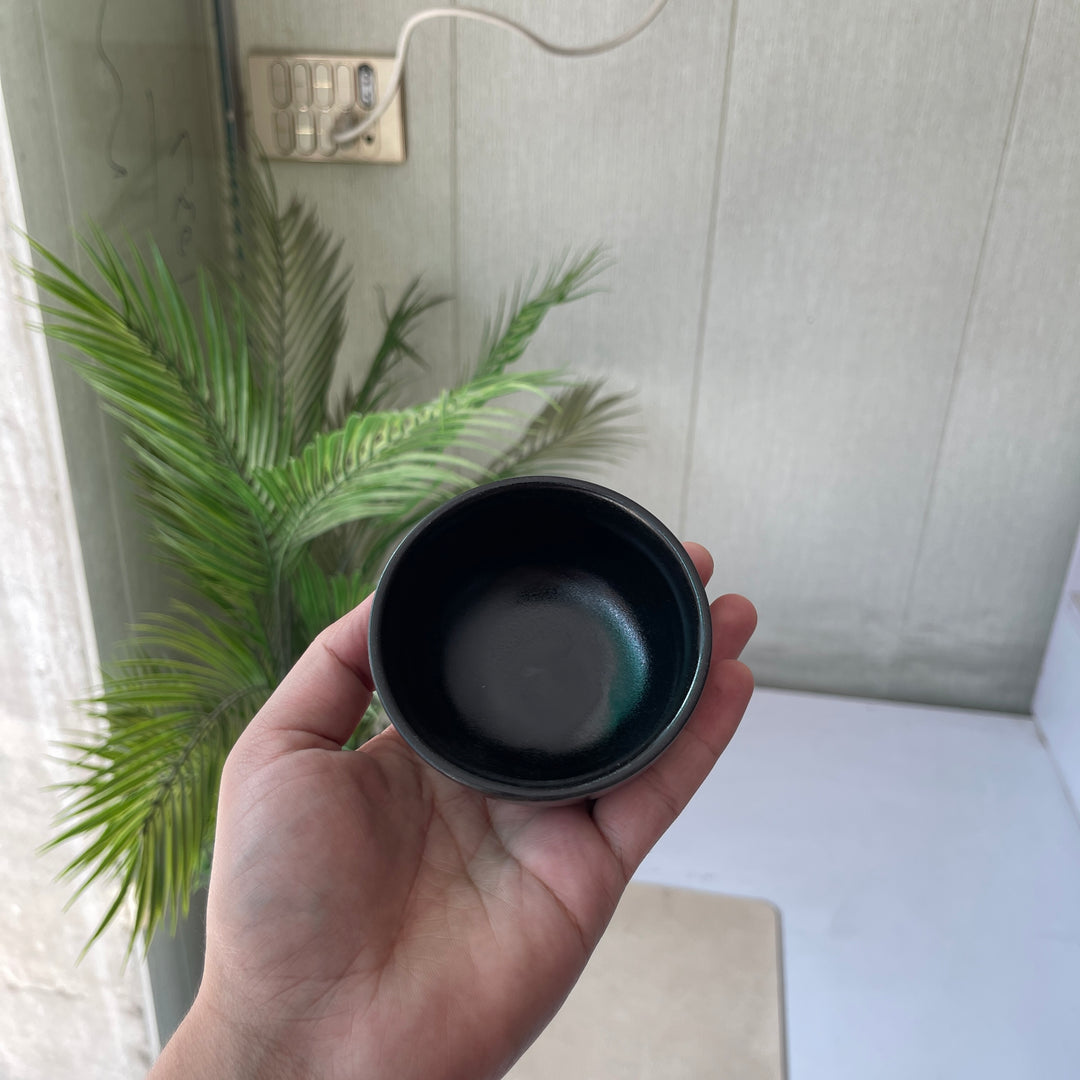 Leftover Round Sauce Ramekin Large 4cm Height x 8cm Width ( Noir )