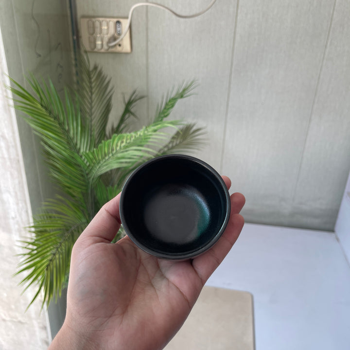 Leftover Round Sauce Ramekin Large 4cm Height x 8cm Width ( Noir )