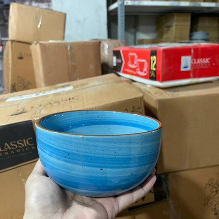 Leftover 6 inch Noodle Bowl ( Blue Colorline )
