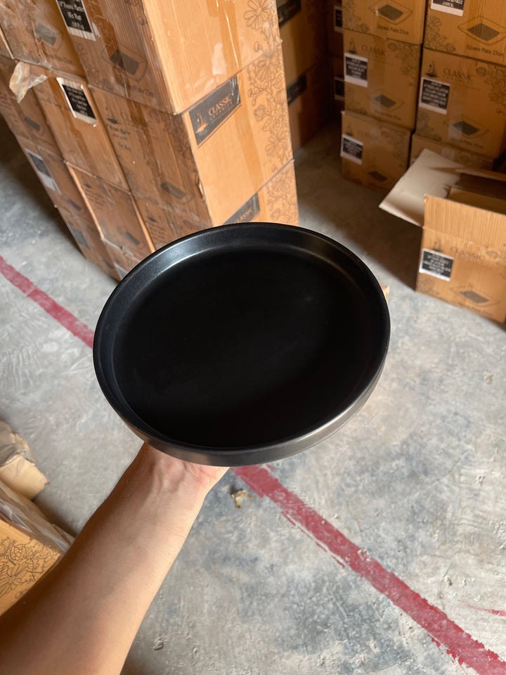 Leftover 8 inch Classic Plate ( Noir )