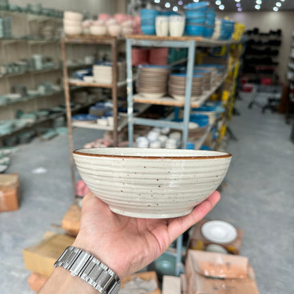 Leftover 7 inch Ripple Bowl ( Grey Colorline )