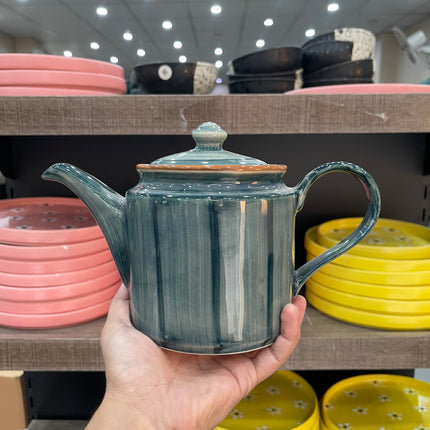 Leftover RK Tea Pot ( Peacock Green Colorline ) ( 1000 ml )