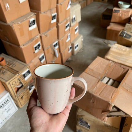 Leftover 005 Mug ( Pink Colorline ) ( 350 ml )