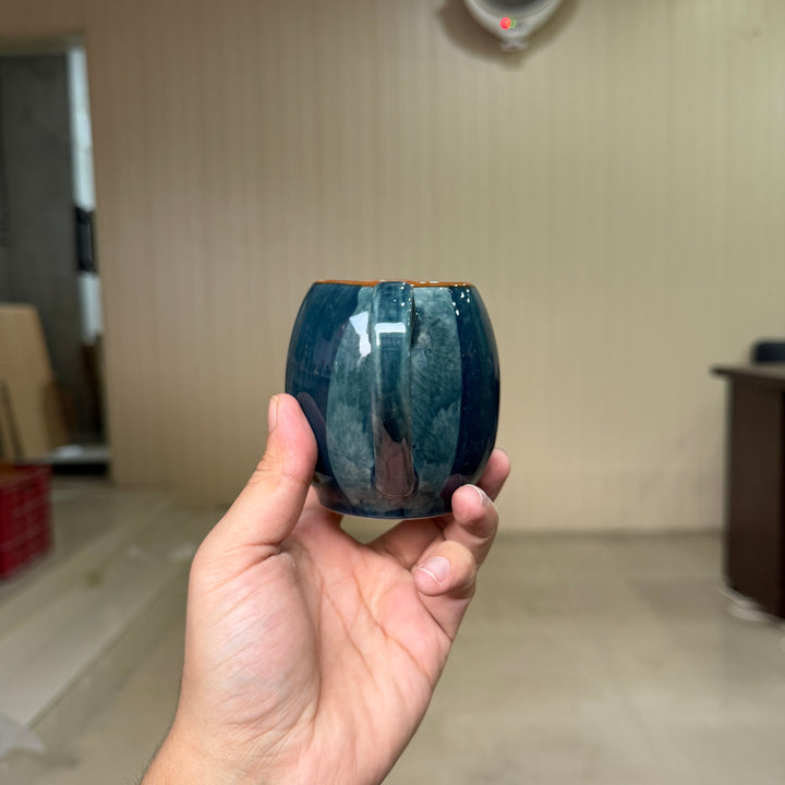 Leftover Large Creamer ( Peacock Green Colorline )