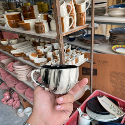 Leftover SS Cup ( Black Marble )