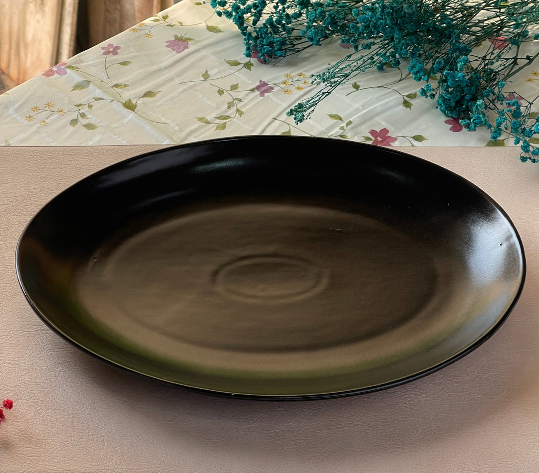 13 inch Rimless Rice Dish ( Noir )