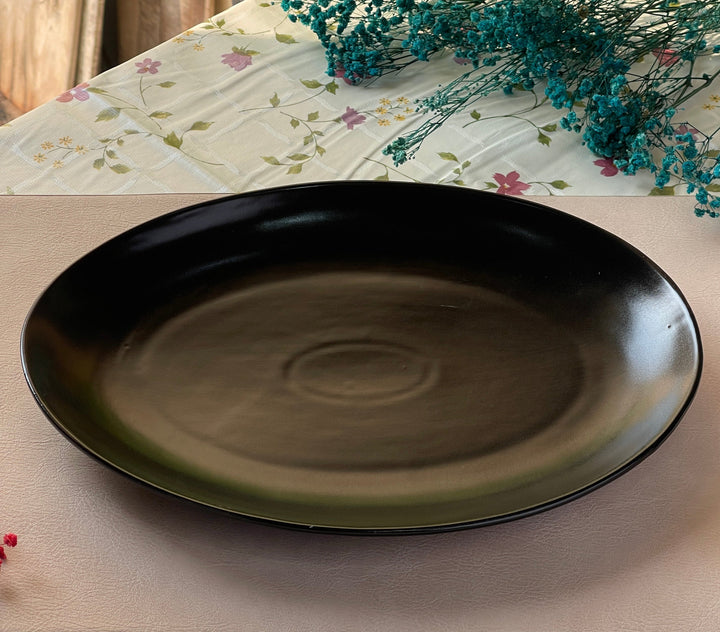13 inch Rimless Rice Dish ( Noir )