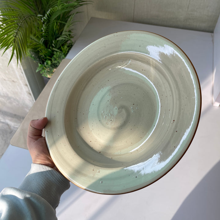 Leftover 10 inch Deep plate ( Ash )