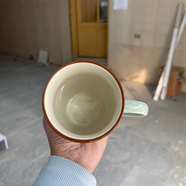 Leftover 005 Mug ( Teal Colorline ) ( 350 ml )