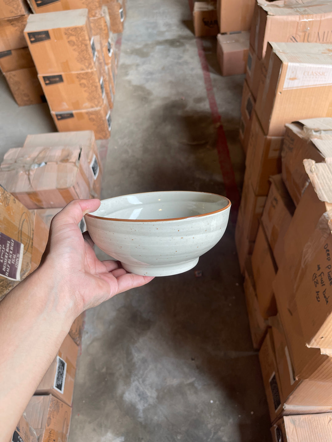 Leftover 7 inch Round Bowl ( Ash )