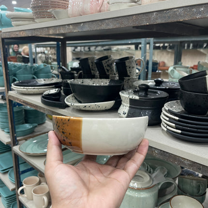 Leftover 6 inch Curved Bowl ( Sandstorm series )