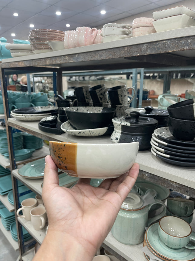 Leftover 6 inch Curved Bowl ( Sandstorm series )