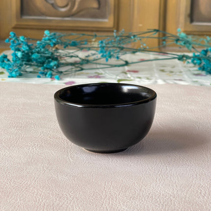 Round Ramekin Large ( Textured Black Matte )
