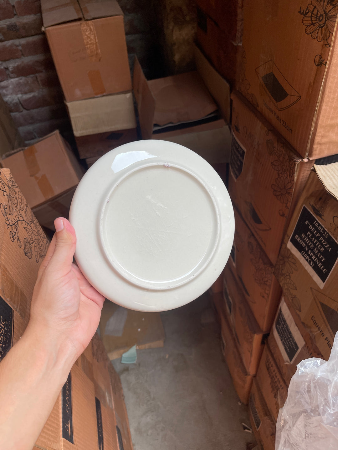 Leftover 8 inch Lite Classic Plate ( Ash )