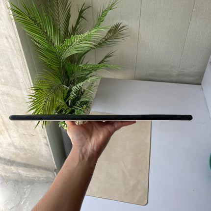 Leftover 15.5" x 6" Flat Rectangular Slab ( Dull Black Matte )
