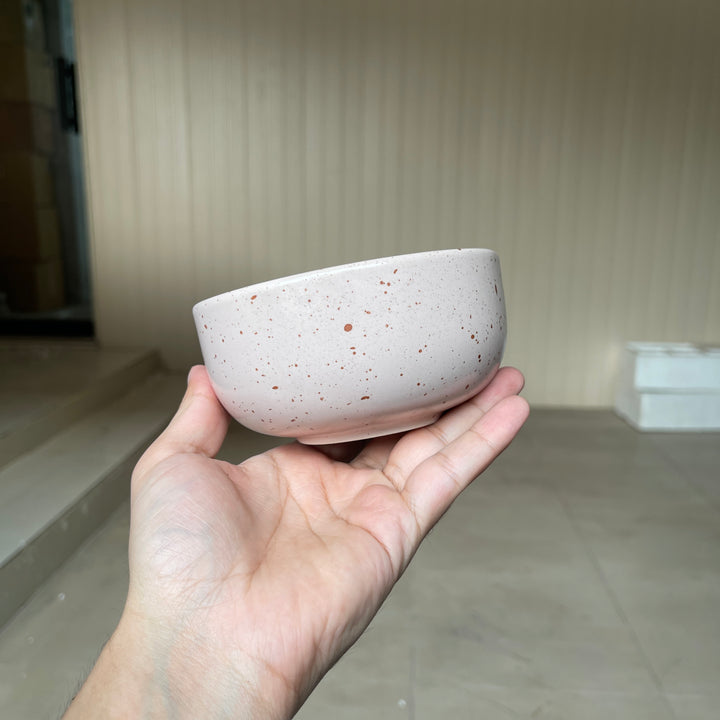 Leftover 4.5 inch single serving bowl ( Old Rose Matte )