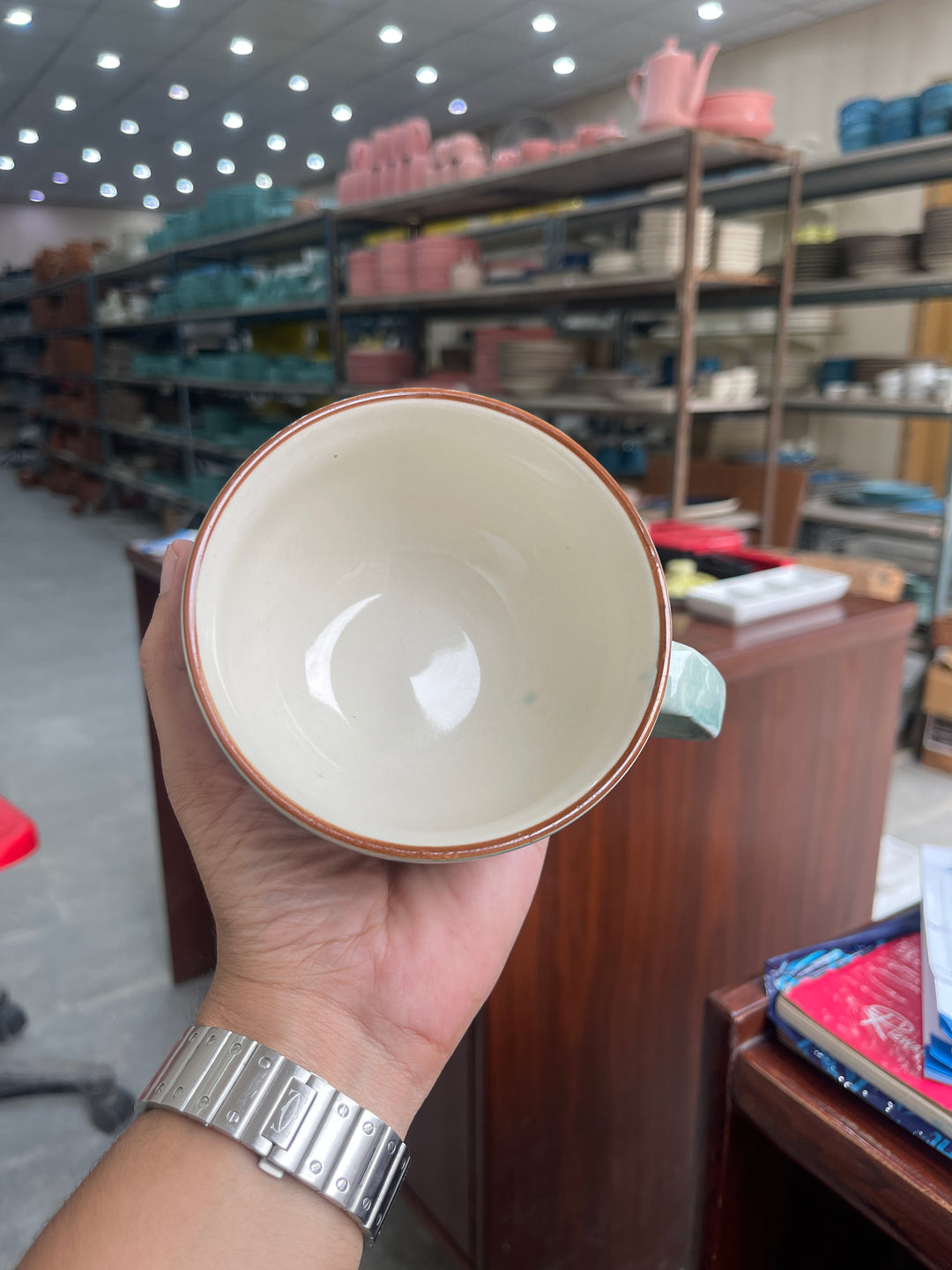 Leftover D Handle Coffee Cup Small ( Breeze ) ( 220 ml )
