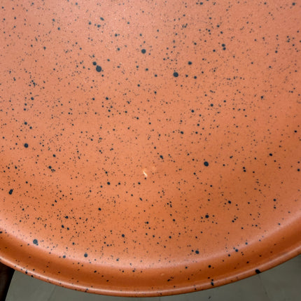 Leftover 10 inch Lite Classic Plate ( Terracotta matte with black specks )