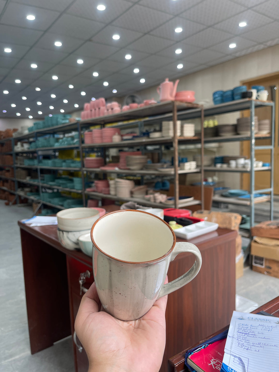 Leftover 005 Mug ( Ash ) ( 350 ml )