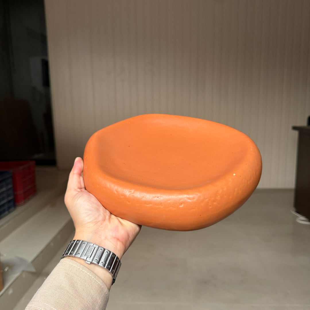 Leftover Aura Plate ( Terracotta matte )