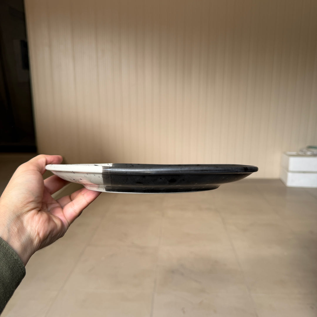 Leftover 10 inch Rimless Plate ( Eclipse )