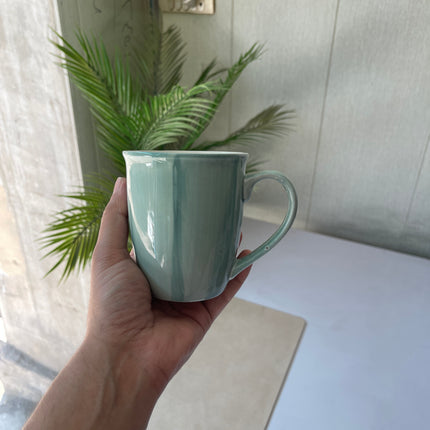 Leftover 005 Mug ( Teal Colorline with teal rim ) ( 350 ml )